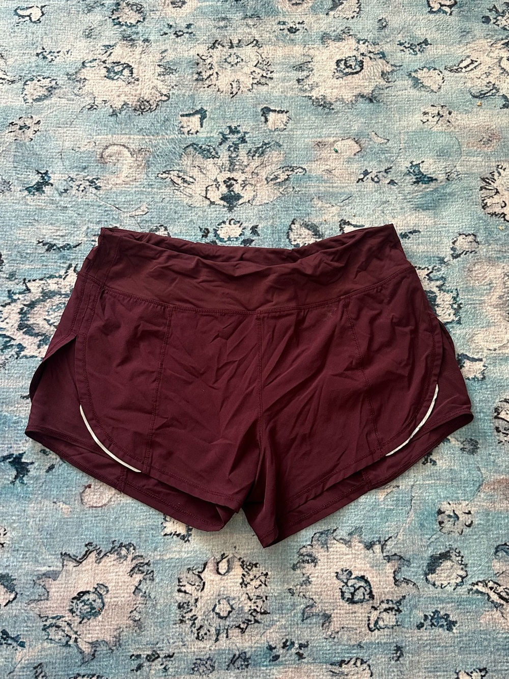 Zyia Activewear Women's Burgundy Running Shorts Size Small (4/6)